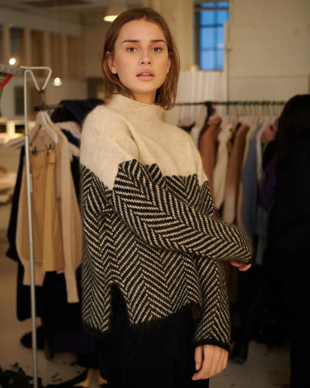Adelie | Premium Turtleneck Knit