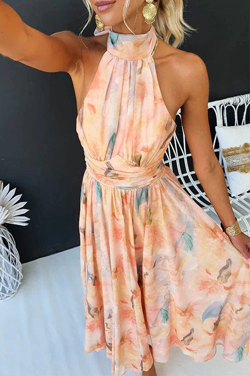 Sari | Watercolour Maxi Dress