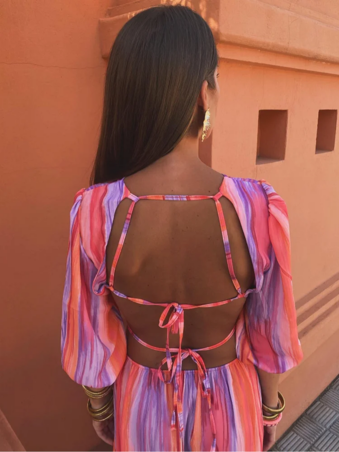 Allegra | Backless Spring Dress