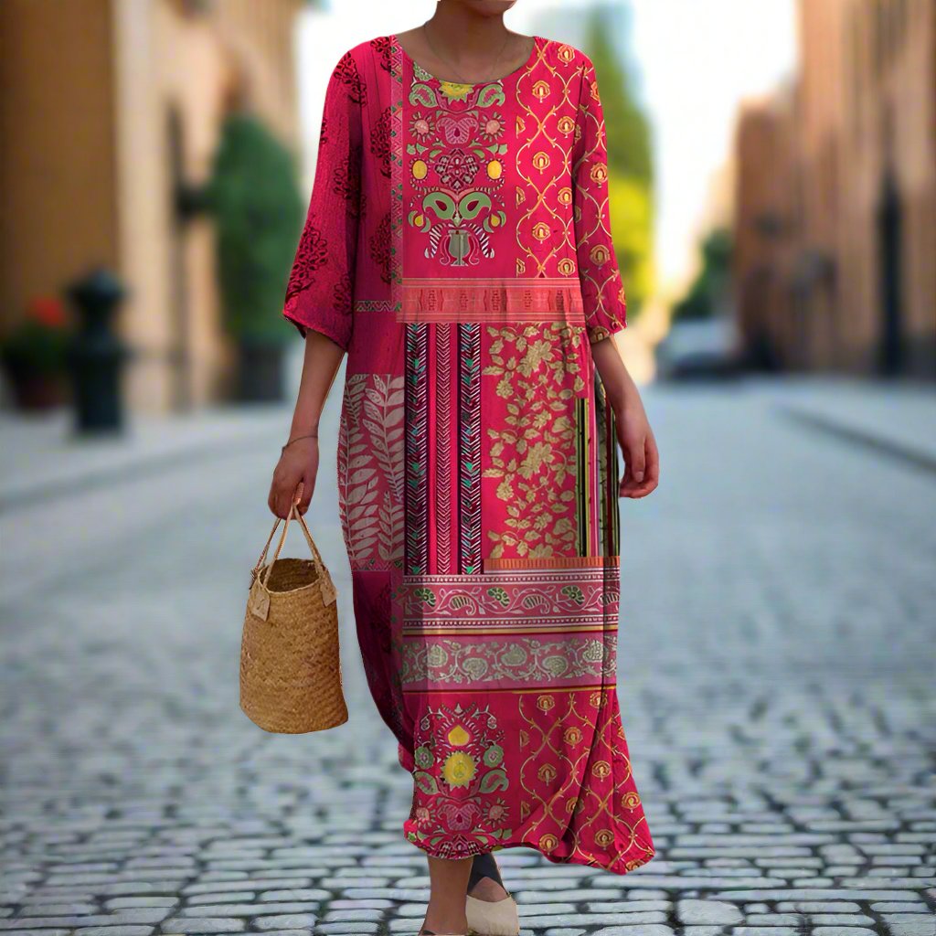 Willow | Flowy Boho Maxi Dress