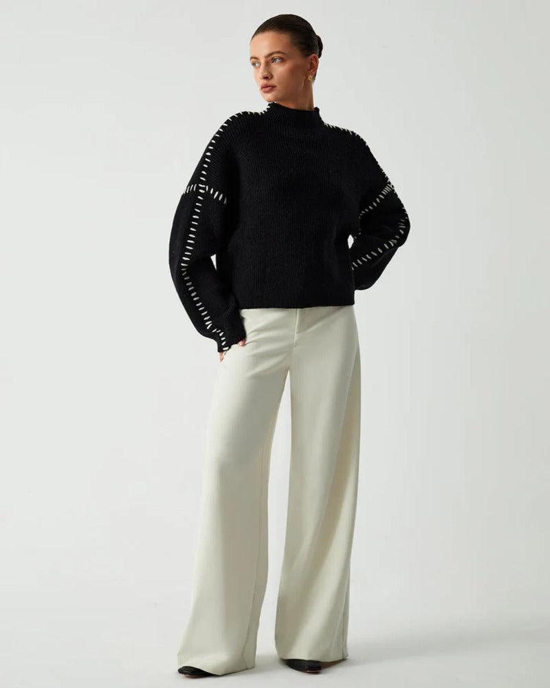 Elara – Classic Knit Pullover