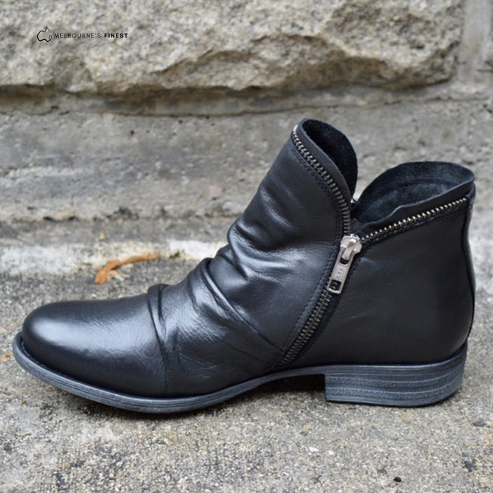 Shelby – Orthopedic Leather Ankle Boots