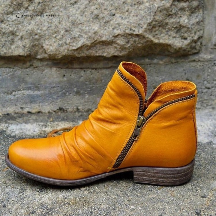 Shelby – Orthopedic Leather Ankle Boots