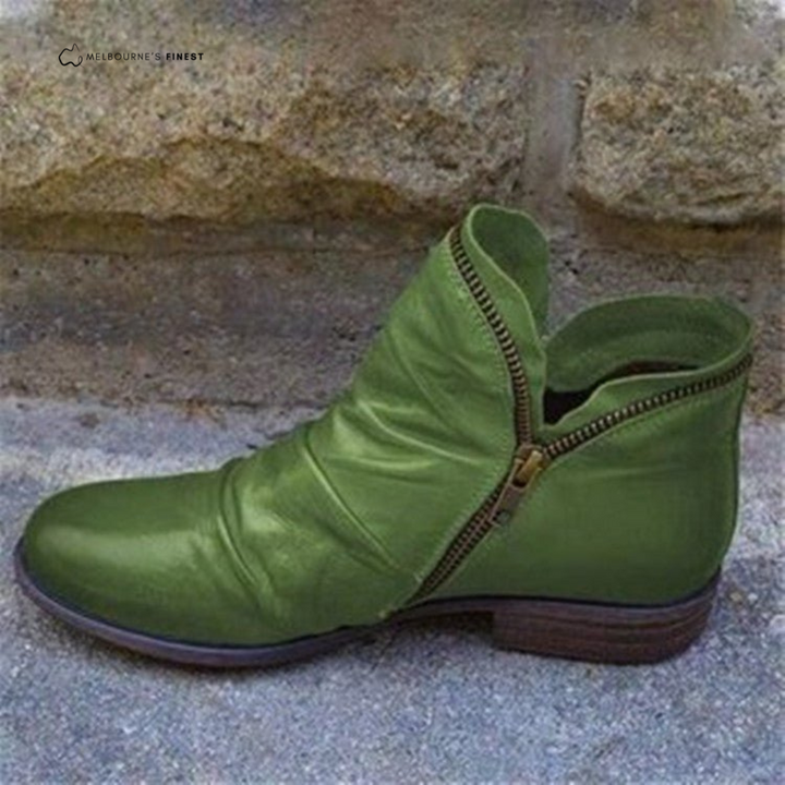 Shelby – Orthopedic Leather Ankle Boots