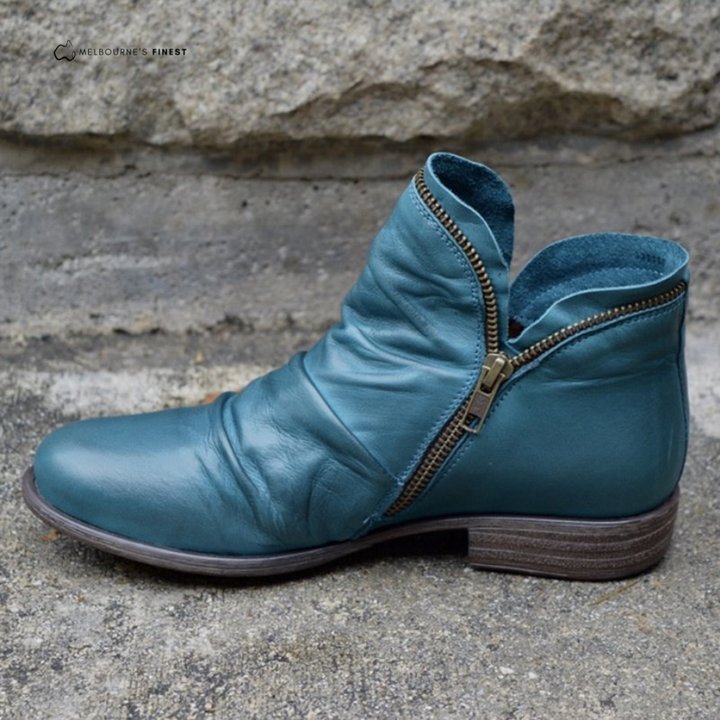 Shelby – Orthopedic Leather Ankle Boots
