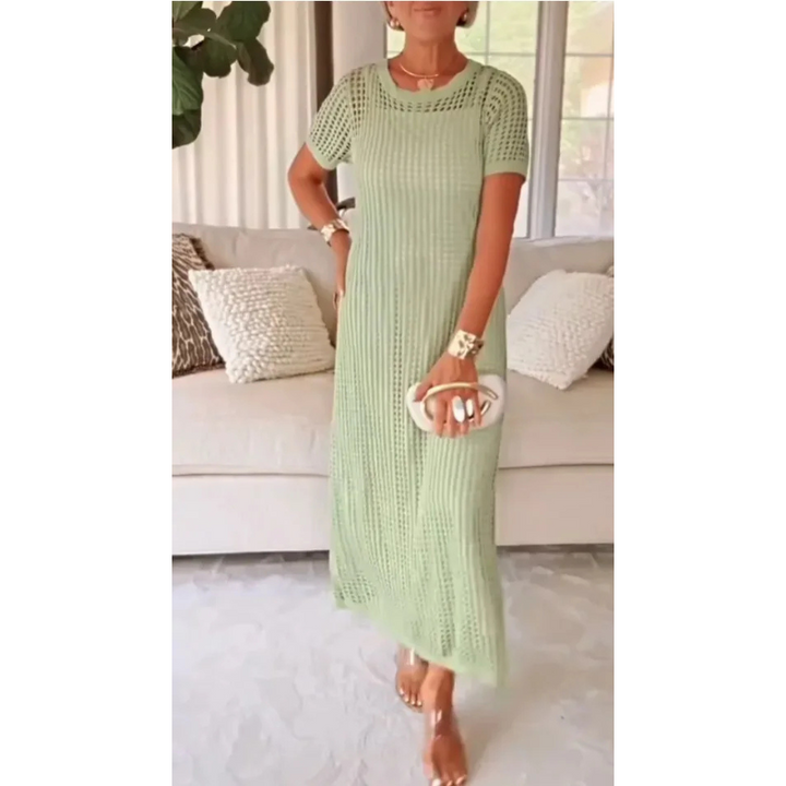 Bethany – Cut-Out Long Maxi Dress + Free Inner Dress