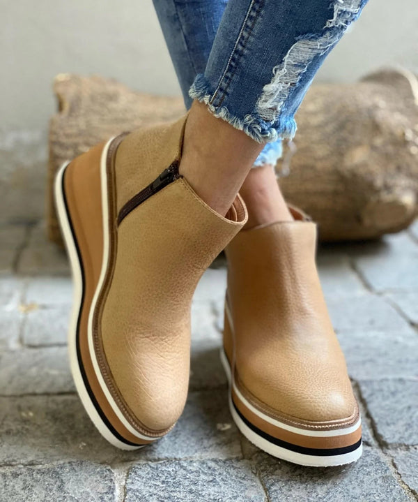 Xanthe – Wedge Ankle Boots