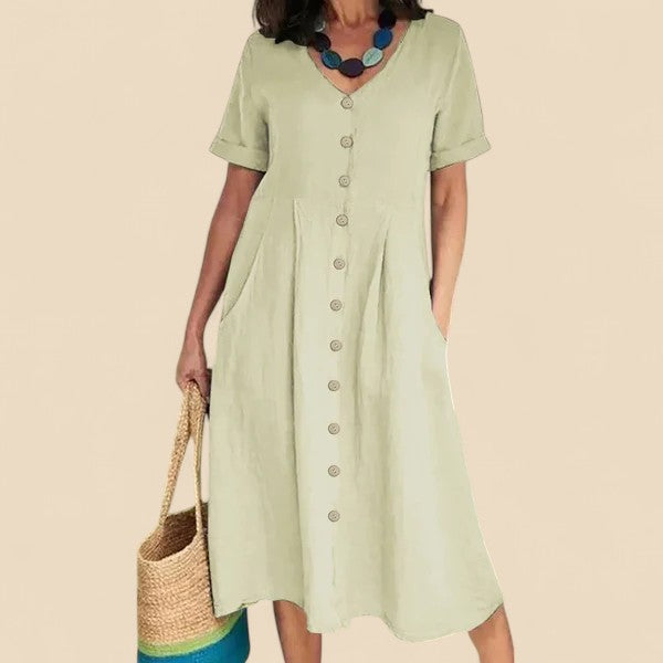 Maribel – Soft Spring Comfort Dress