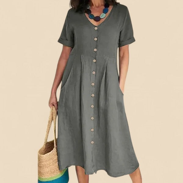Maribel – Soft Spring Comfort Dress