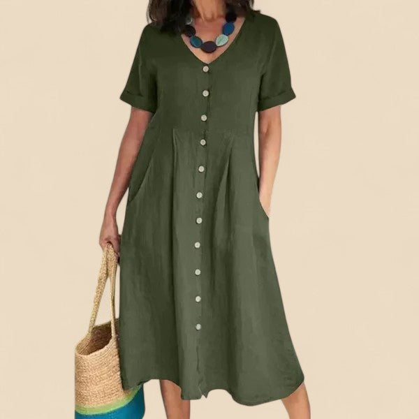 Maribel – Soft Spring Comfort Dress