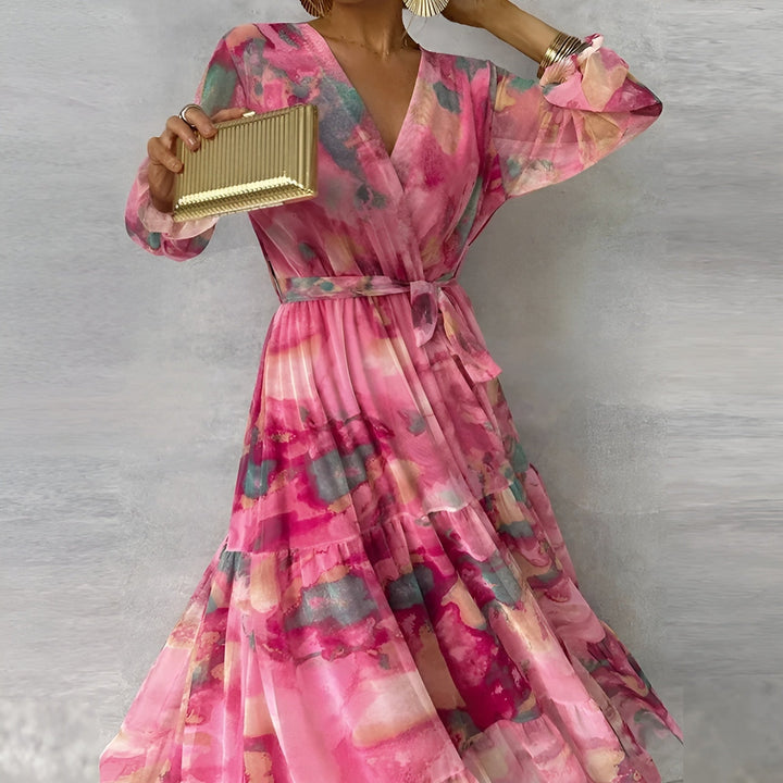 Seraphina – Elegant Spring Flowing Dress