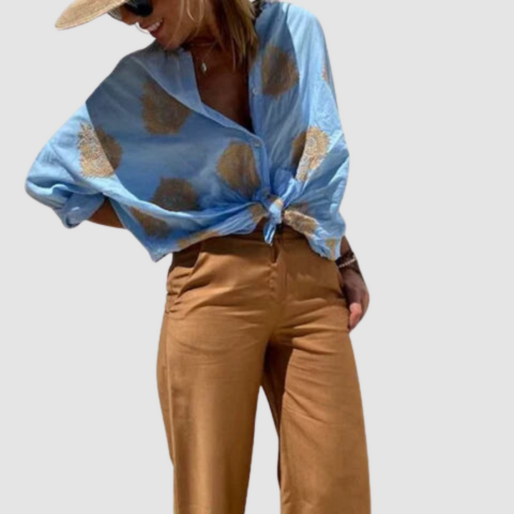 Elodie – Elegant Spring Blouse