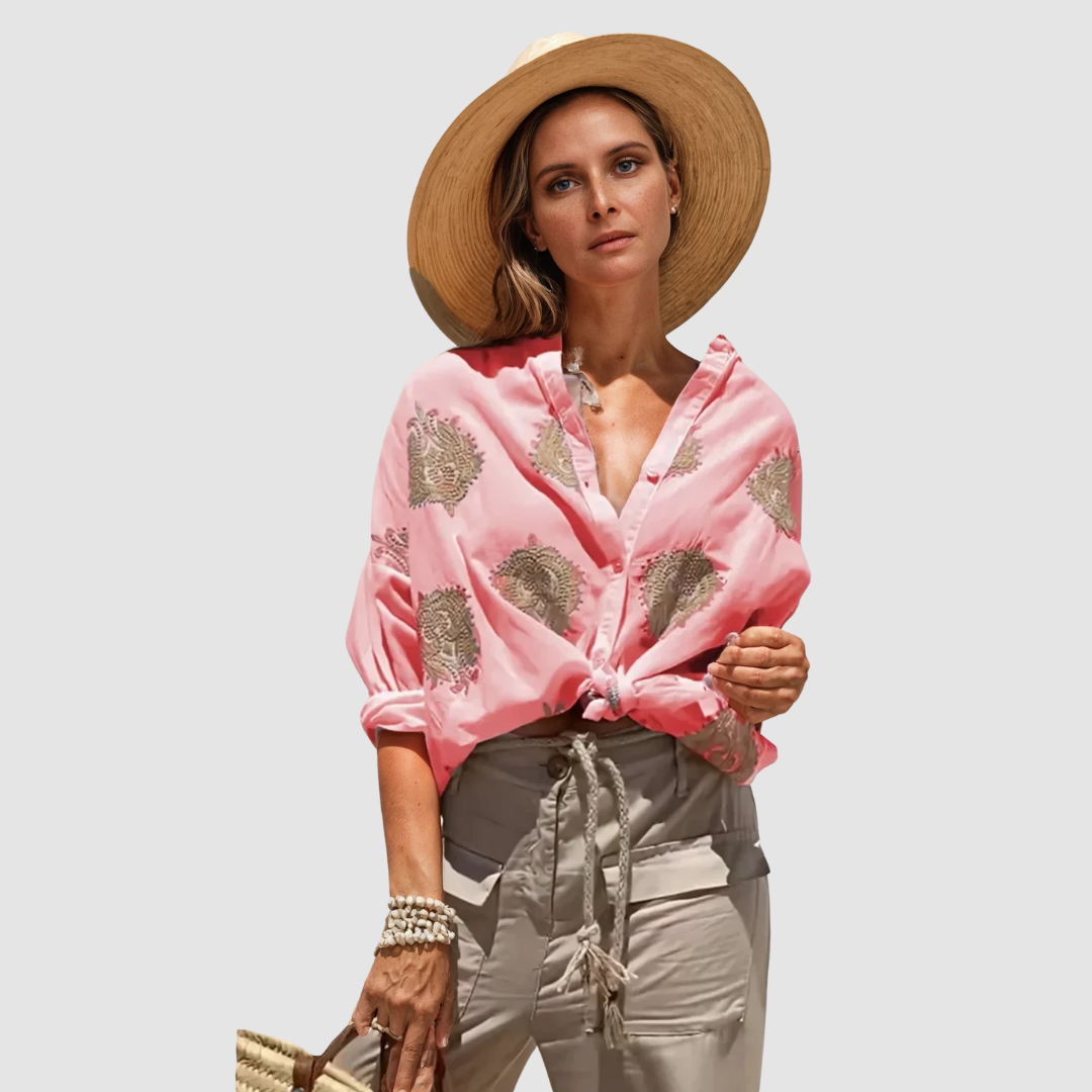 Elodie – Elegant Spring Blouse