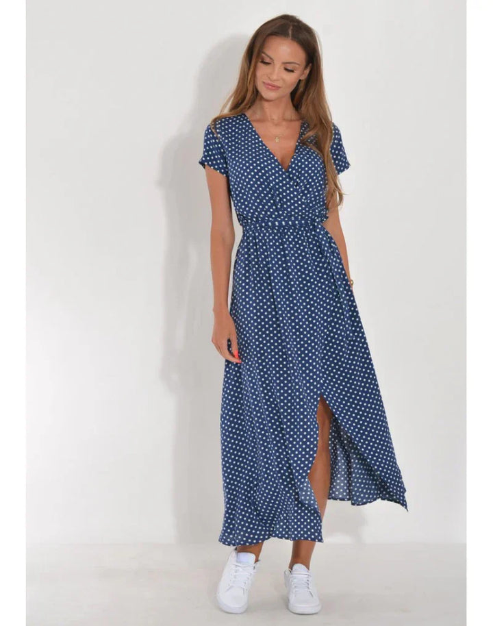 Suzanne – Elegant V-Neck Dress