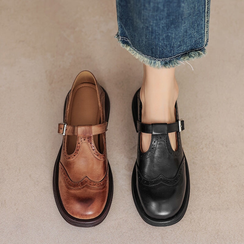 Verena | Elegant Spring Leather Shoes