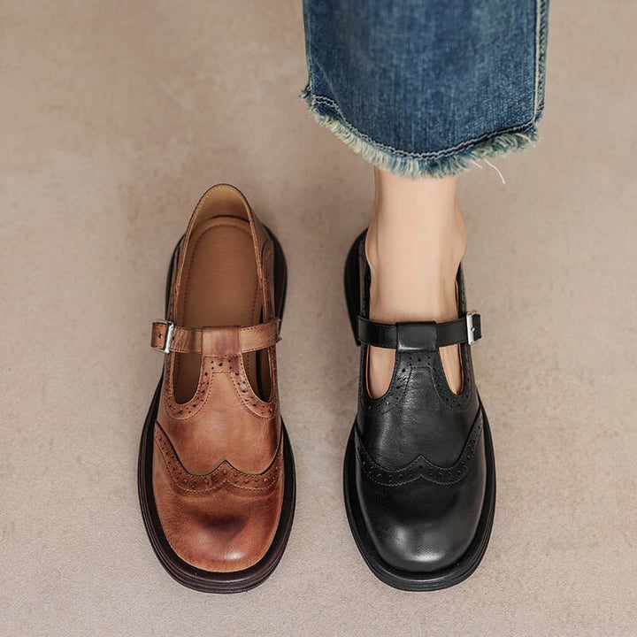 Verena | Elegant Spring Leather Shoes