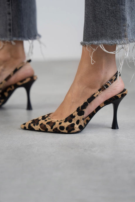 Monique – Leopard Pointed-Toe Heels